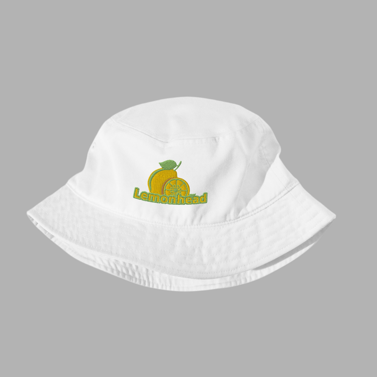 Lemon-head bucket hat