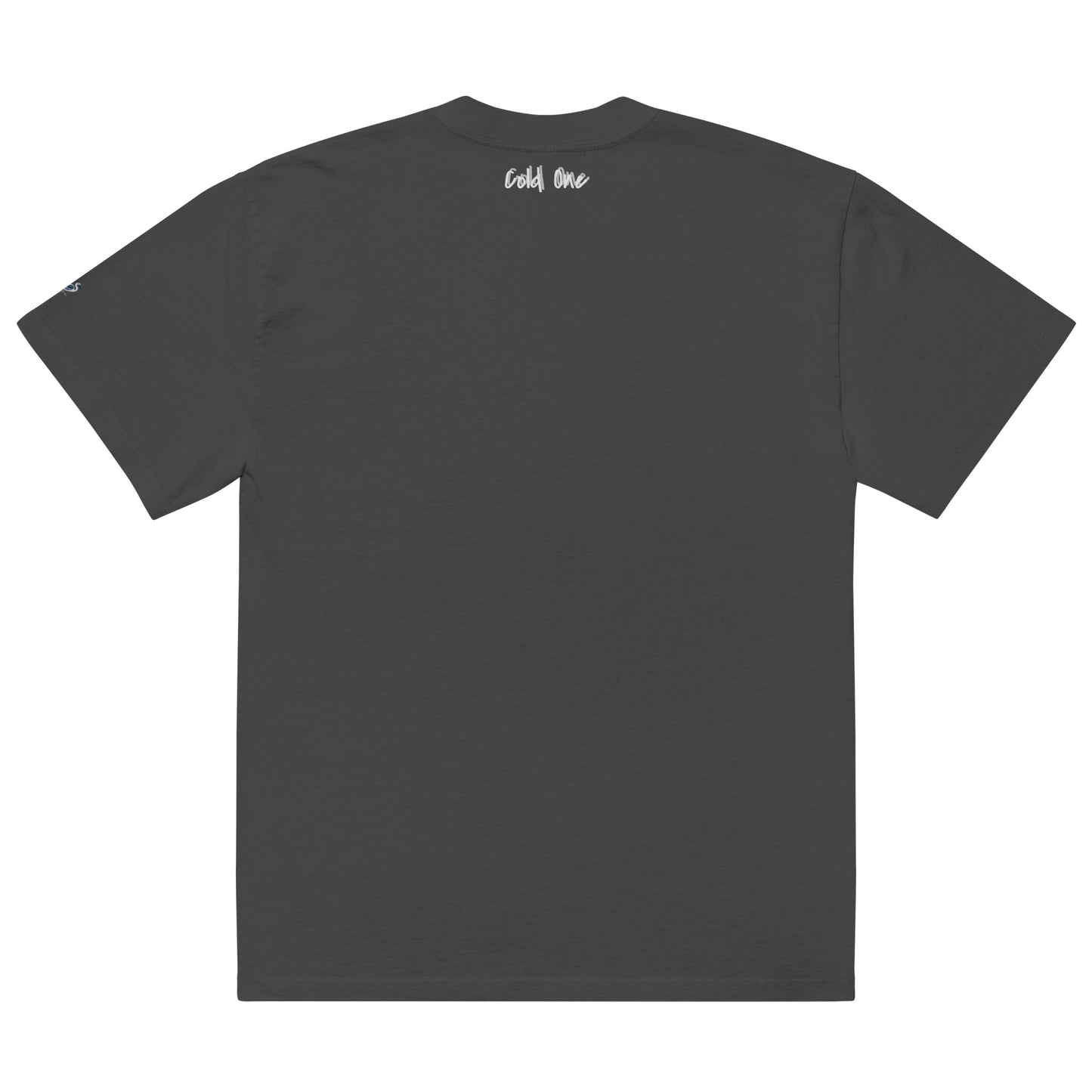 Cold One Oversized faded t-shirt