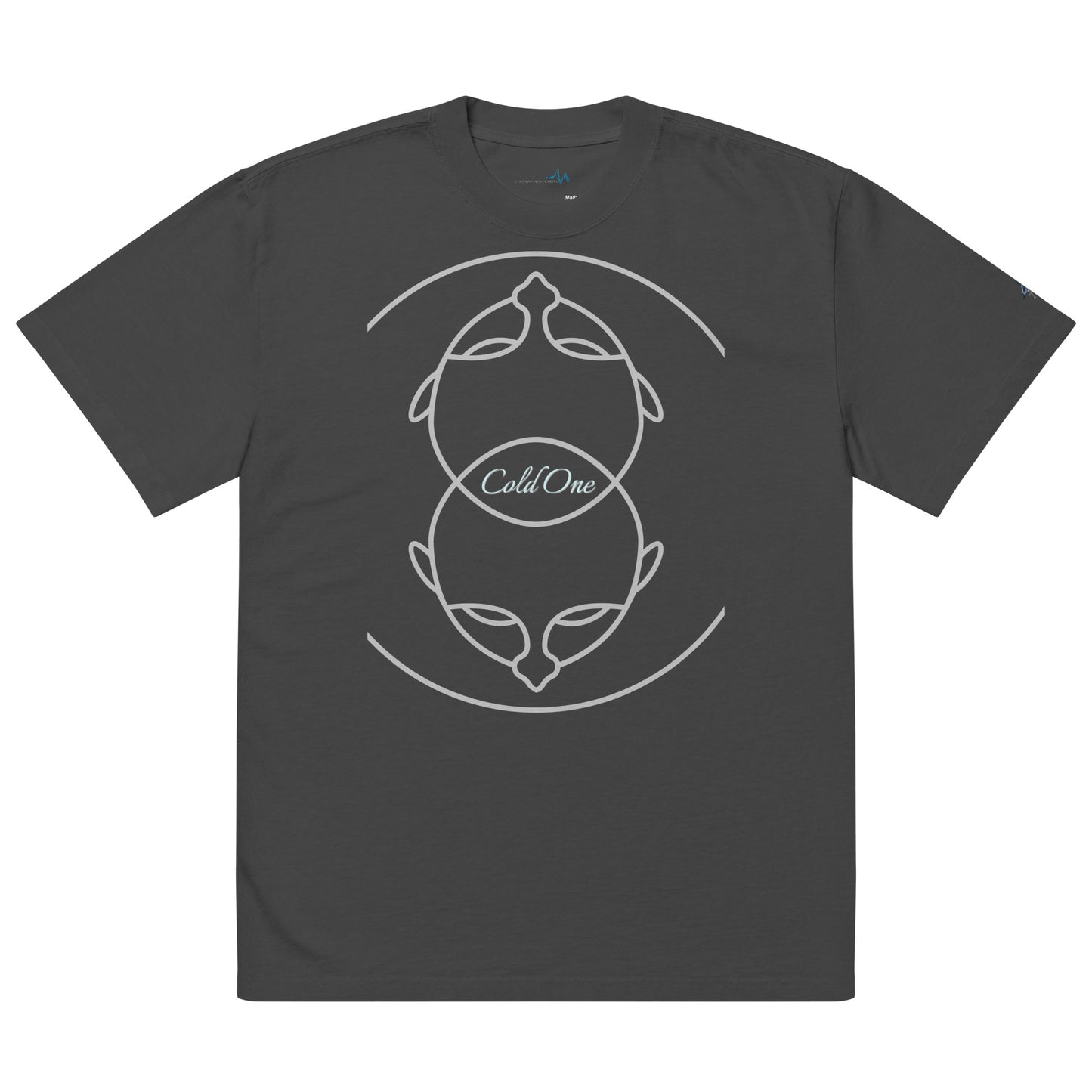 Cold One Oversized faded t-shirt