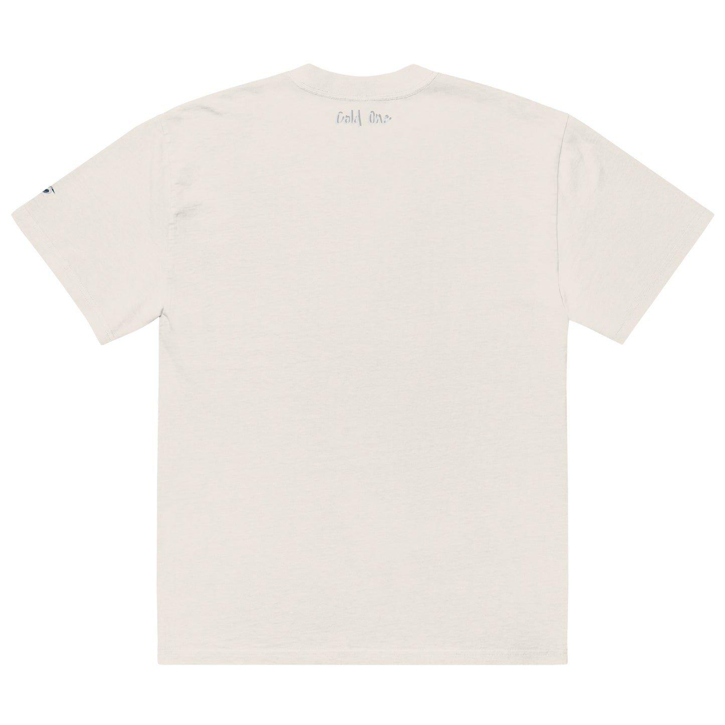 Cold One Oversized faded t-shirt