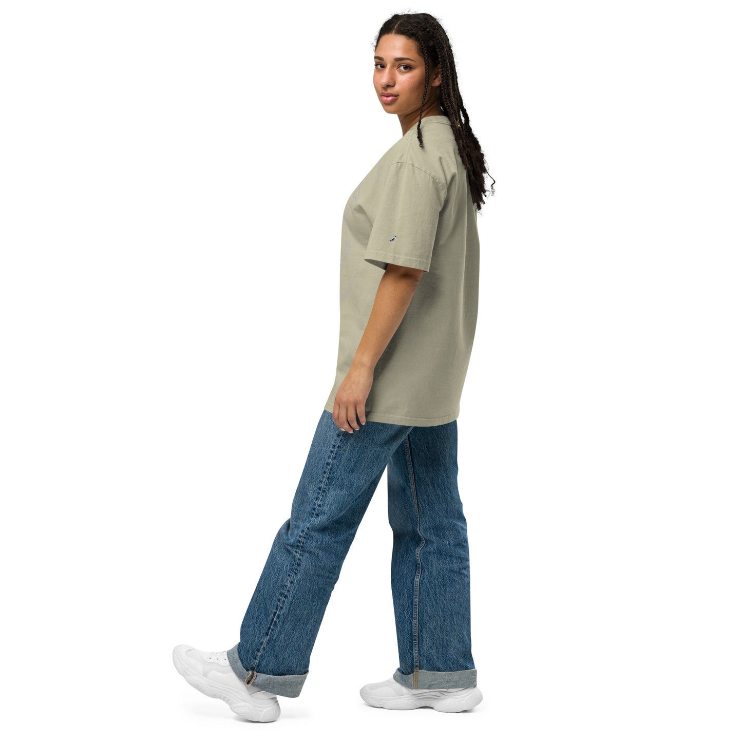 Cold One Oversized faded t-shirt